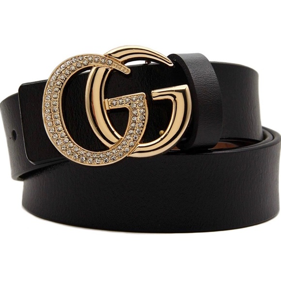 Gucci Accessories - NWT Black leather belt